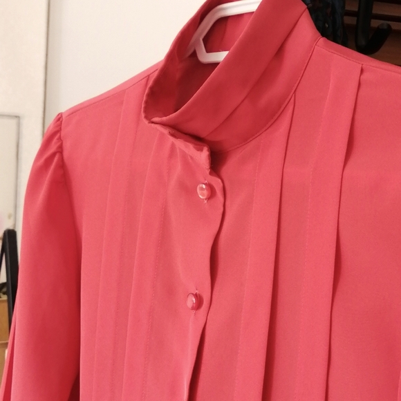 High-neck blouse - Picture 4 of 4